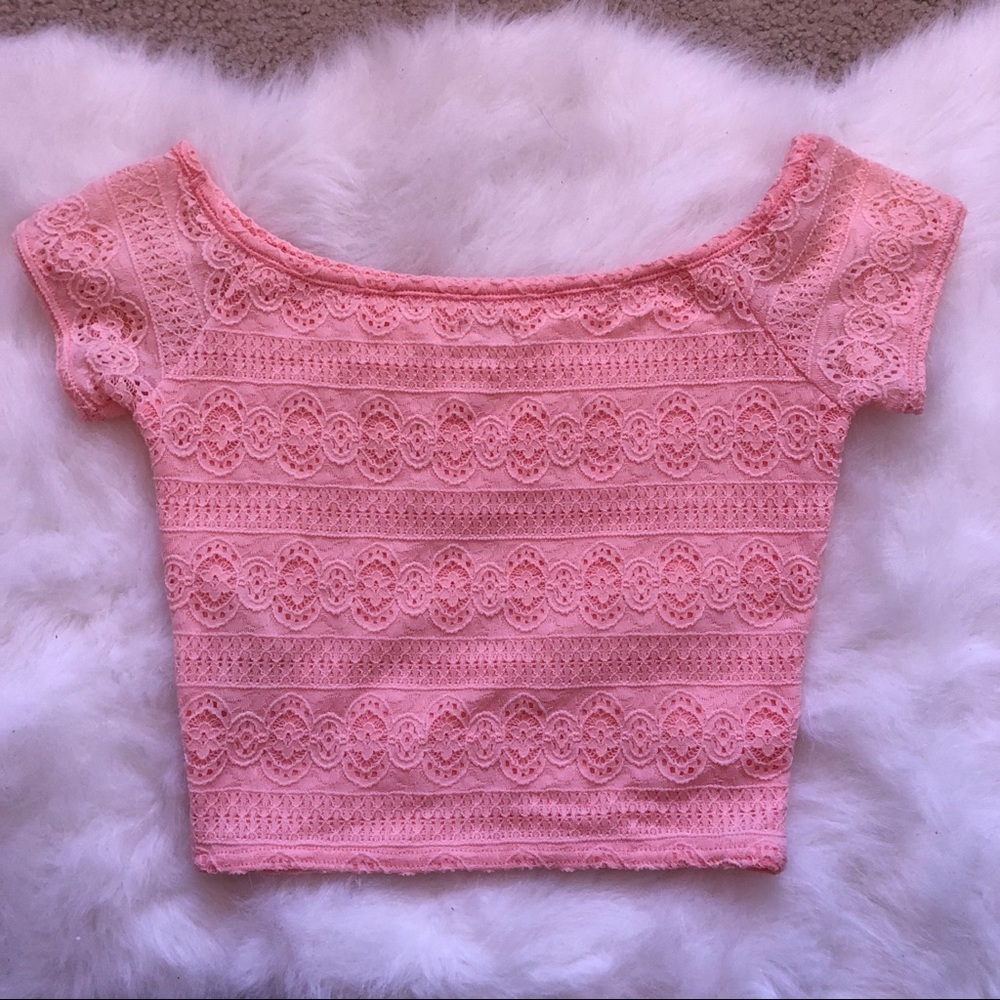 Hollister Lace Crop Top
